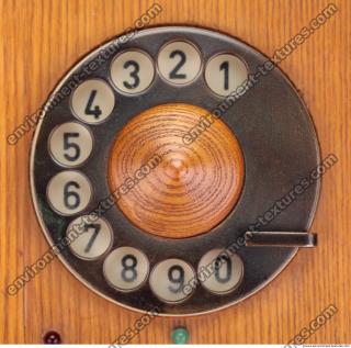 Photo Texture of Old Wooden Phone 0009